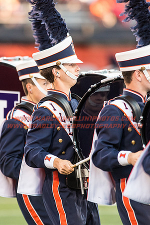 North Carolina at Illinois Fighting Illini, Saturday, September 10, 2016 - Marching Illini Photos