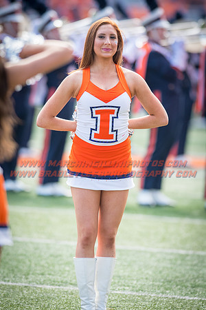 Rutgers Scarlett Knights at Illinois Fighting Illini, Saturday, October 14, 2017 - Marching Illini Photos