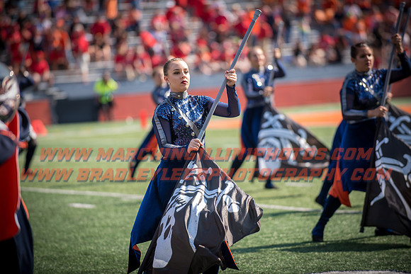 Rutgers Scarlett Knights at Illinois Fighting Illini, Saturday, October 14, 2017 - Marching Illini Photos