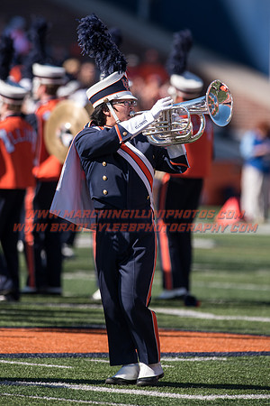 Purdue Boilermakers at Illinois Fighting Illini, Saturday, October 8, 2016 - Marching Illini Photos