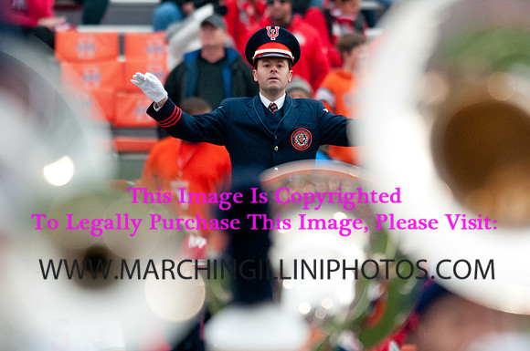 Ohio State Buckeyes at Illinois Fighting Illini, Saturday, November 16, 2013 - Marching Illini Photos
