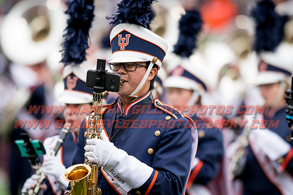 Wisconsin Badgers at Illinois Fighting Illini, Saturday, October 28, 2017 - Marching Illini Photos