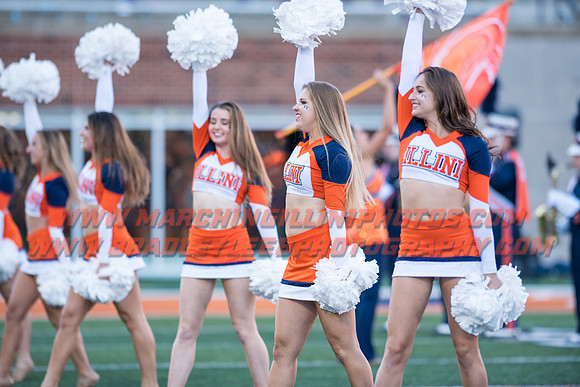 Purdue Boilermakers at Illinois Fighting Illini, Saturday, October 8, 2016 - Marching Illini Photos
