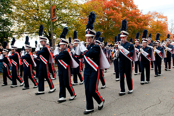 Michigan State Spartans at Illinois Fighting Illini, Saturday, October 26, 2013 - Marching Illini Photos