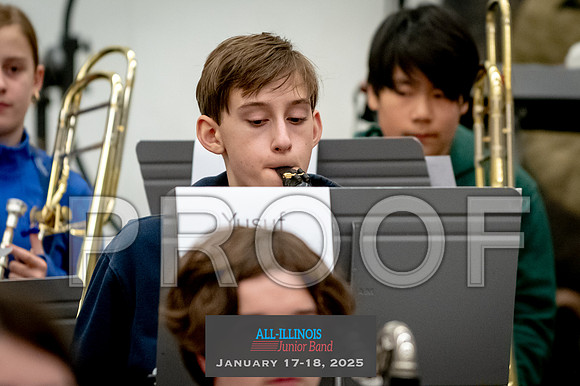2025 All-Illinois Junior Band January 17-18, 2025