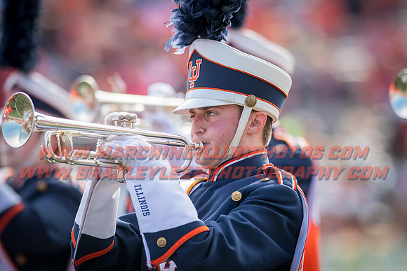 Rutgers Scarlett Knights at Illinois Fighting Illini, Saturday, October 14, 2017 - Marching Illini Photos