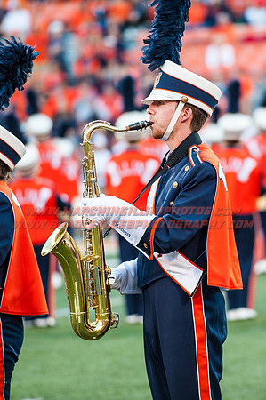 North Carolina at Illinois Fighting Illini, Saturday, September 10, 2016 - Marching Illini Photos