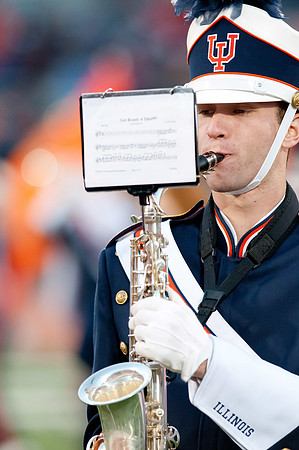 Northwestern Wildcats at Illinois Fighting Illini, Saturday, November 30, 2013 - Marching Illini Photos
