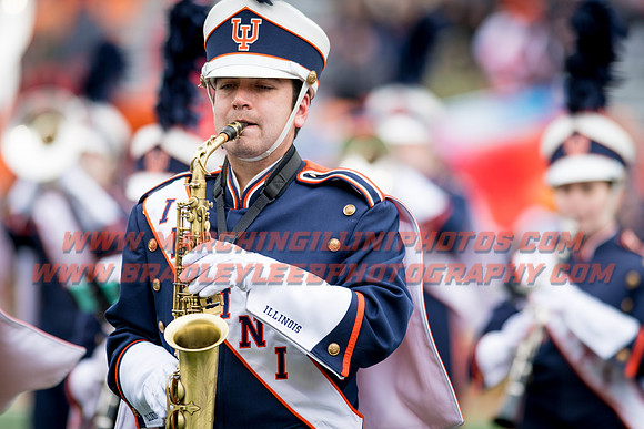 Wisconsin Badgers at Illinois Fighting Illini, Saturday, October 28, 2017 - Marching Illini Photos
