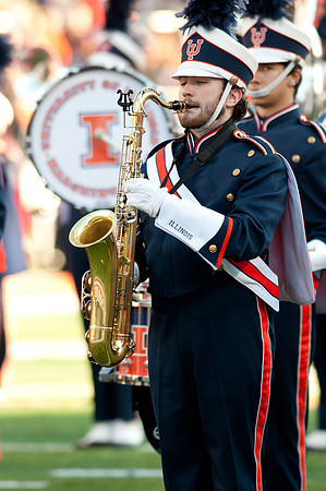 Northwestern Wildcats at Illinois Fighting Illini, Saturday, November 30, 2013 - Marching Illini Photos
