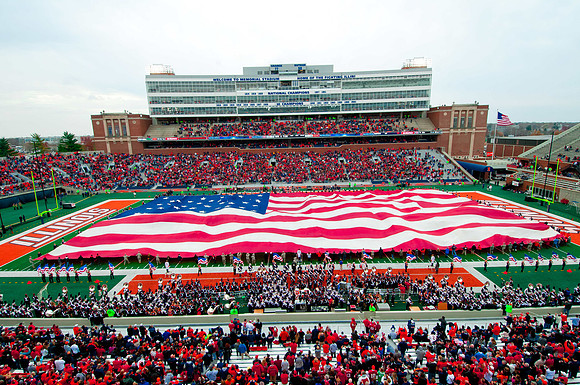 Ohio State Buckeyes at Illinois Fighting Illini, Saturday, November 16, 2013 - Marching Illini Photos