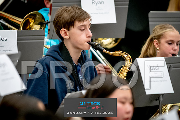 2025 All-Illinois Junior Band January 17-18, 2025