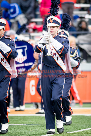 Wisconsin Badgers at Illinois Fighting Illini, Saturday, October 28, 2017 - Marching Illini Photos