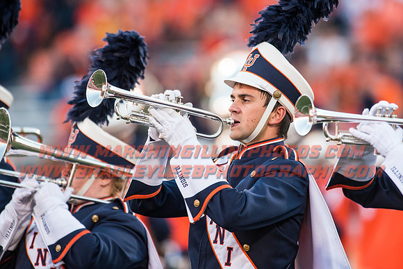 North Carolina at Illinois Fighting Illini, Saturday, September 10, 2016 - Marching Illini Photos