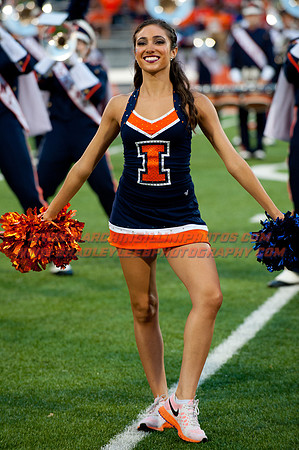 Texas State at Illinois, Saturday, September 20, 2014 - Marching Illini Photos