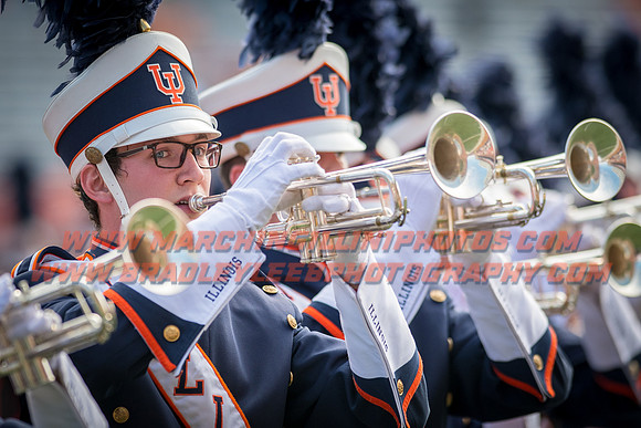 Rutgers Scarlett Knights at Illinois Fighting Illini, Saturday, October 14, 2017 - Marching Illini Photos