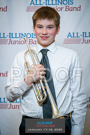 2025 All-Illinois Junior Band January 17-18, 2025