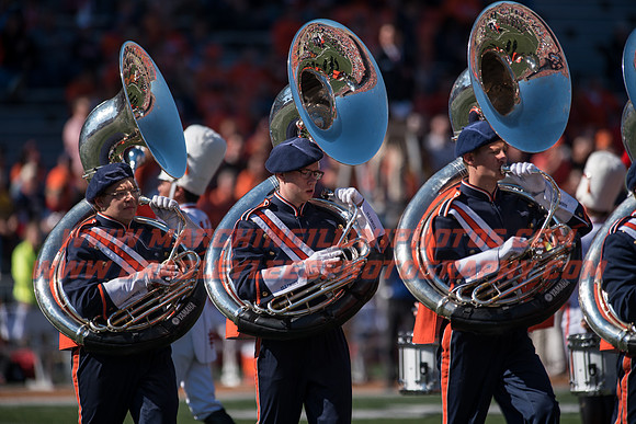 Purdue Boilermakers at Illinois Fighting Illini, Saturday, October 8, 2016 - Marching Illini Photos