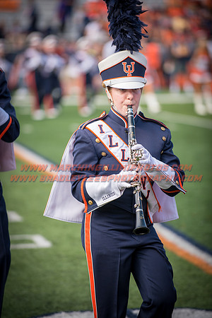 Rutgers Scarlett Knights at Illinois Fighting Illini, Saturday, October 14, 2017 - Marching Illini Photos