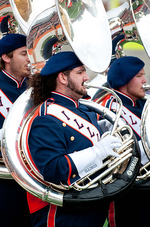 Ohio State Buckeyes at Illinois Fighting Illini, Saturday, November 16, 2013 - Marching Illini Photos