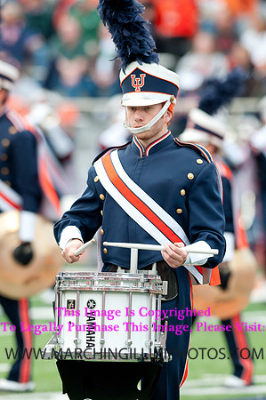 Michigan State Spartans at Illinois Fighting Illini, Saturday, October 26, 2013 - Marching Illini Photos