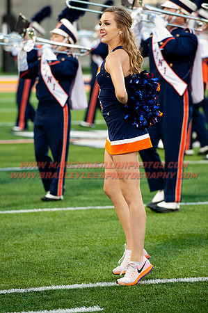 Texas State at Illinois, Saturday, September 20, 2014 - Marching Illini Photos