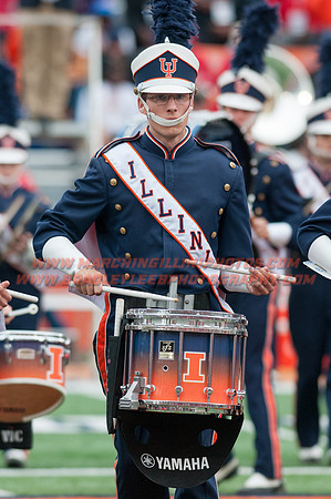 Nebraska at Illinois Oct. 3, 2015 - MI Drum Line 006