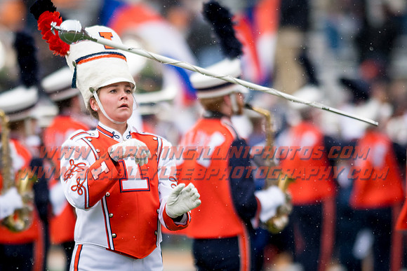 Wisconsin Badgers at Illinois Fighting Illini, Saturday, October 28, 2017 - Marching Illini Photos