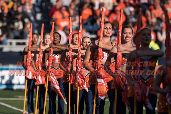 Purdue Boilermakers at Illinois Fighting Illini, Saturday, October 8, 2016 - Marching Illini Photos