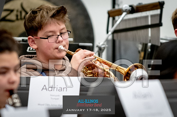 2025 All-Illinois Junior Band January 17-18, 2025