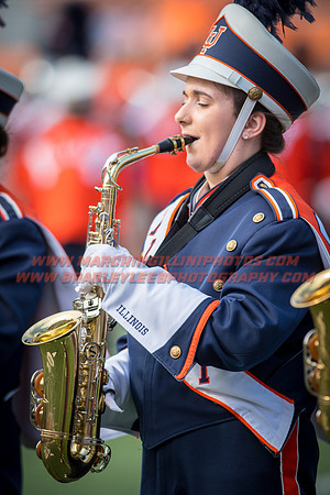 Rutgers Scarlett Knights at Illinois Fighting Illini, Saturday, October 14, 2017 - Marching Illini Photos