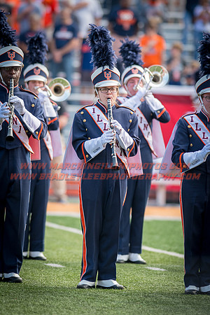 Rutgers Scarlett Knights at Illinois Fighting Illini, Saturday, October 14, 2017 - Marching Illini Photos