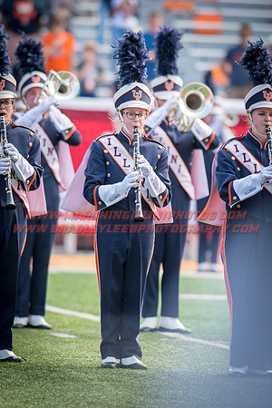 Rutgers Scarlett Knights at Illinois Fighting Illini, Saturday, October 14, 2017 - Marching Illini Photos