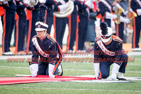 Wisconsin Badgers at Illinois Fighting Illini, Saturday, October 28, 2017 - Marching Illini Photos