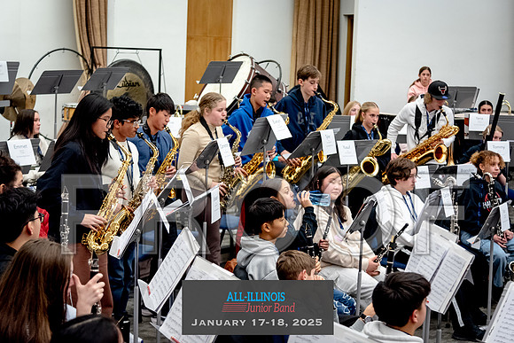 2025 All-Illinois Junior Band January 17-18, 2025