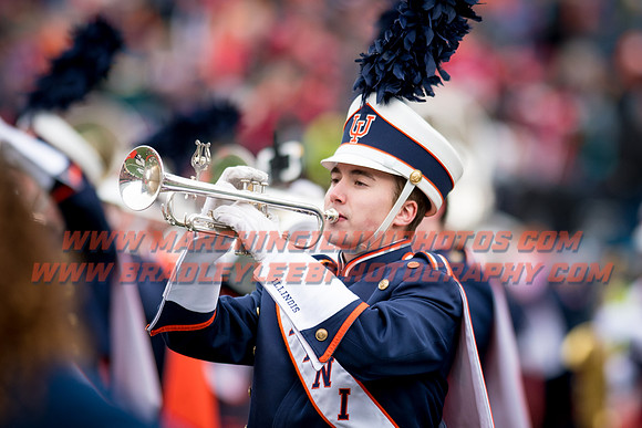 Wisconsin Badgers at Illinois Fighting Illini, Saturday, October 28, 2017 - Marching Illini Photos