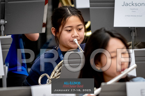 2025 All-Illinois Junior Band January 17-18, 2025