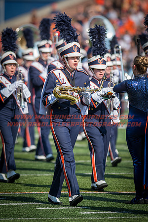 Rutgers Scarlett Knights at Illinois Fighting Illini, Saturday, October 14, 2017 - Marching Illini Photos
