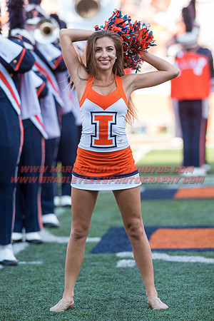 Western Michigan Broncos at Illinois Fighting Illini, Saturday, September 17, 2016 - Marching Illini Photos