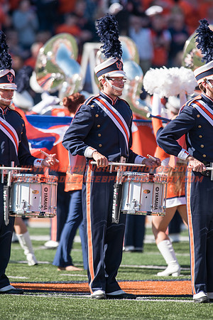 Purdue Boilermakers at Illinois Fighting Illini, Saturday, October 8, 2016 - Marching Illini Photos