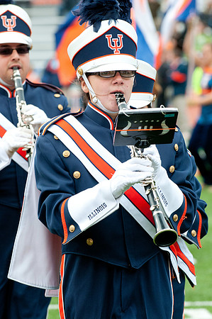 Michigan State Spartans at Illinois Fighting Illini, Saturday, October 26, 2013 - Marching Illini Photos
