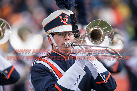 Iowa at Illinois, Saturday, November 19, 2016 - Marching Illini Photos