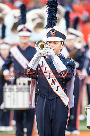 North Carolina at Illinois Fighting Illini, Saturday, September 10, 2016 - Marching Illini Photos