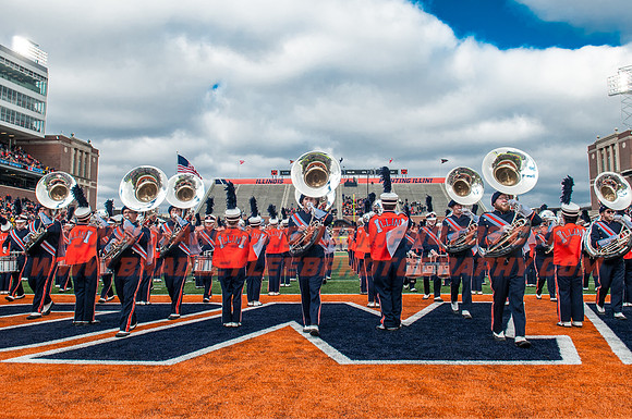 Iowa at Illinois, Saturday, November 19, 2016 - Marching Illini Photos