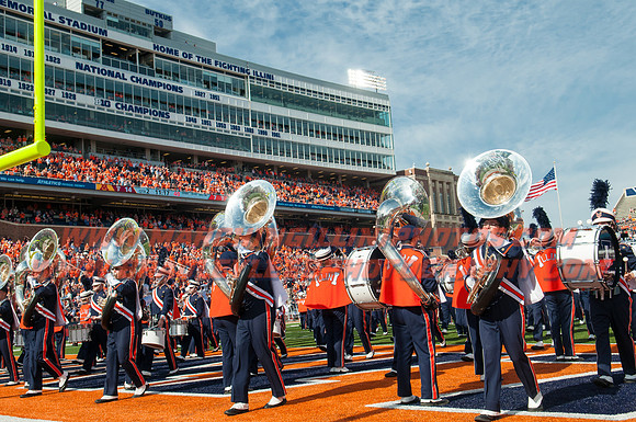 Iowa at Illinois, Saturday, November 19, 2016 - Marching Illini Photos