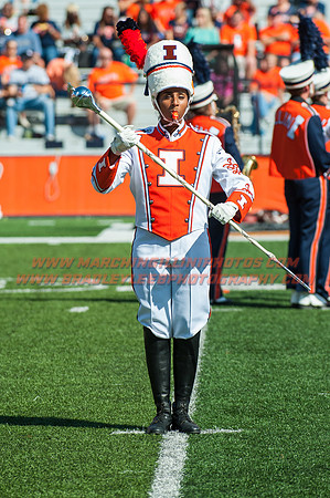 Western Michigan Broncos at Illinois Fighting Illini, Saturday, September 17, 2016 - Marching Illini Photos