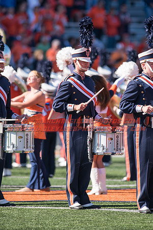 Purdue Boilermakers at Illinois Fighting Illini, Saturday, October 8, 2016 - Marching Illini Photos