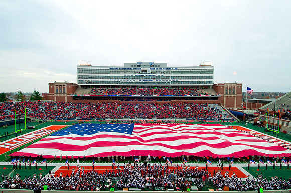 Ohio State Buckeyes at Illinois Fighting Illini, Saturday, November 16, 2013 - Marching Illini Photos