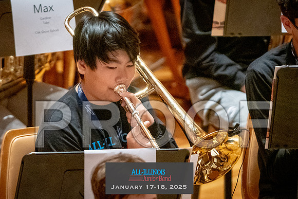 2025 All-Illinois Junior Band January 17-18, 2025