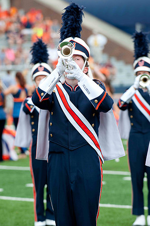 Southern Illinois University Salukis at Illinois Fighting Illini, Saturday, August 31, 2013 - Marching Illini Photos